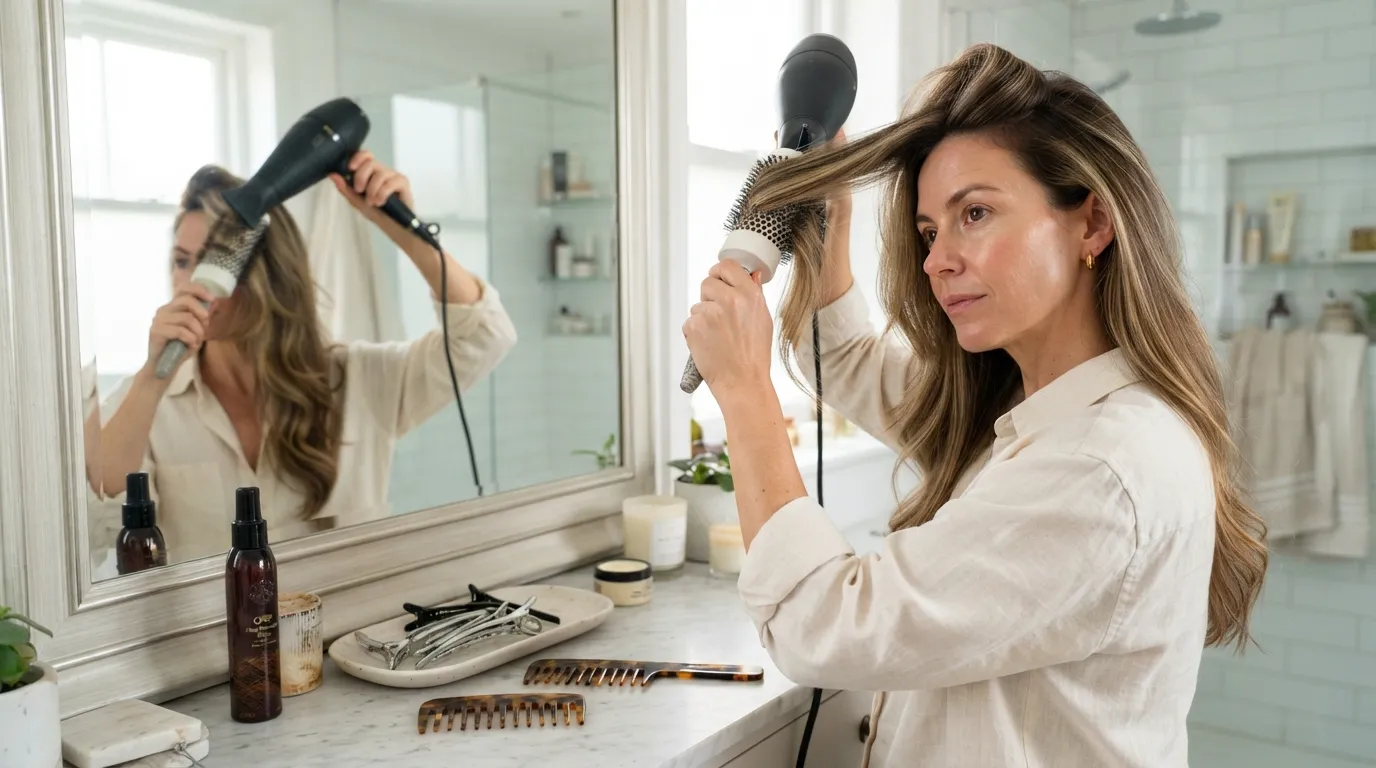 How-To-Style-Long-Layered-Hair-At-Home-