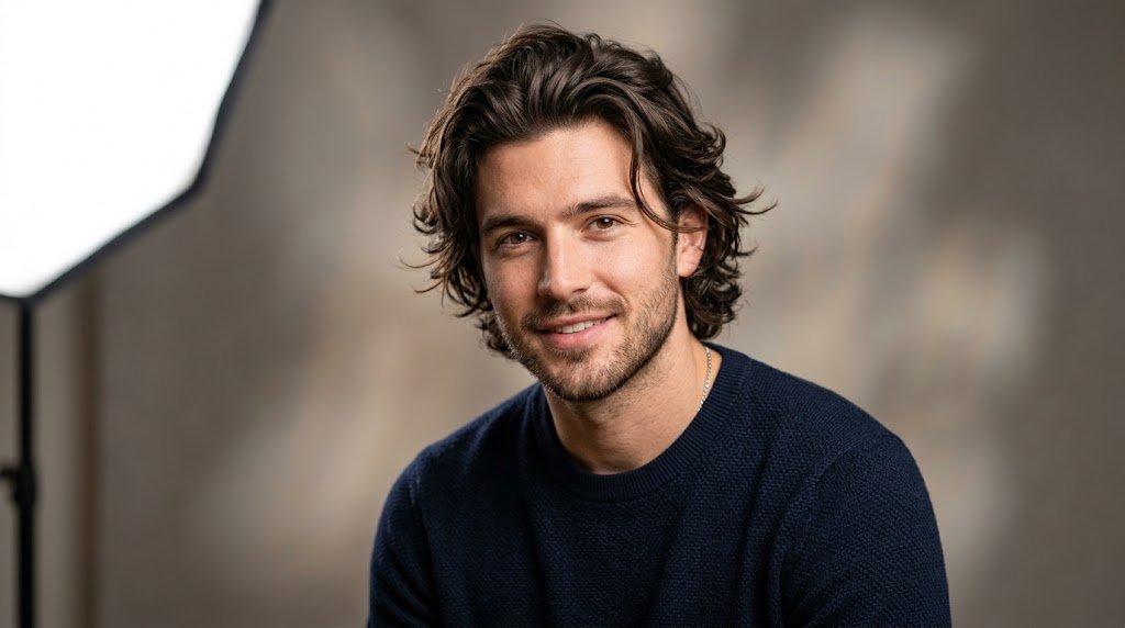 Best medium length hairstyles for men showing a modern textured haircut with volume and natural flow